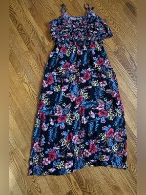 City Chic plus size floral maxi dress